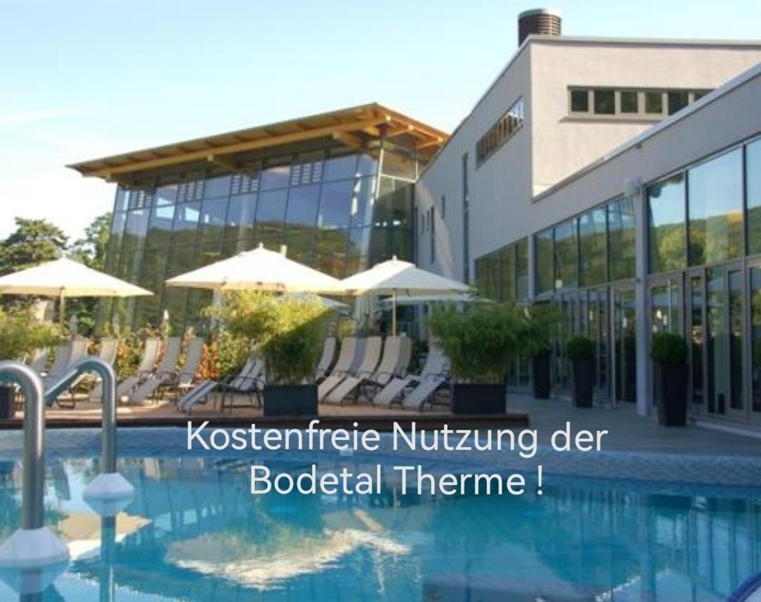 Hotelpark Bodetal Mit Ferienwohnungen 탈레 외부 사진