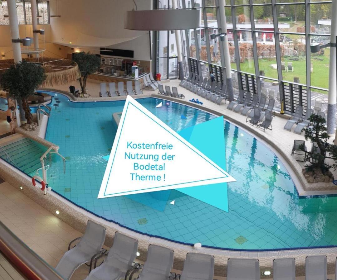 Hotelpark Bodetal Mit Ferienwohnungen 탈레 외부 사진