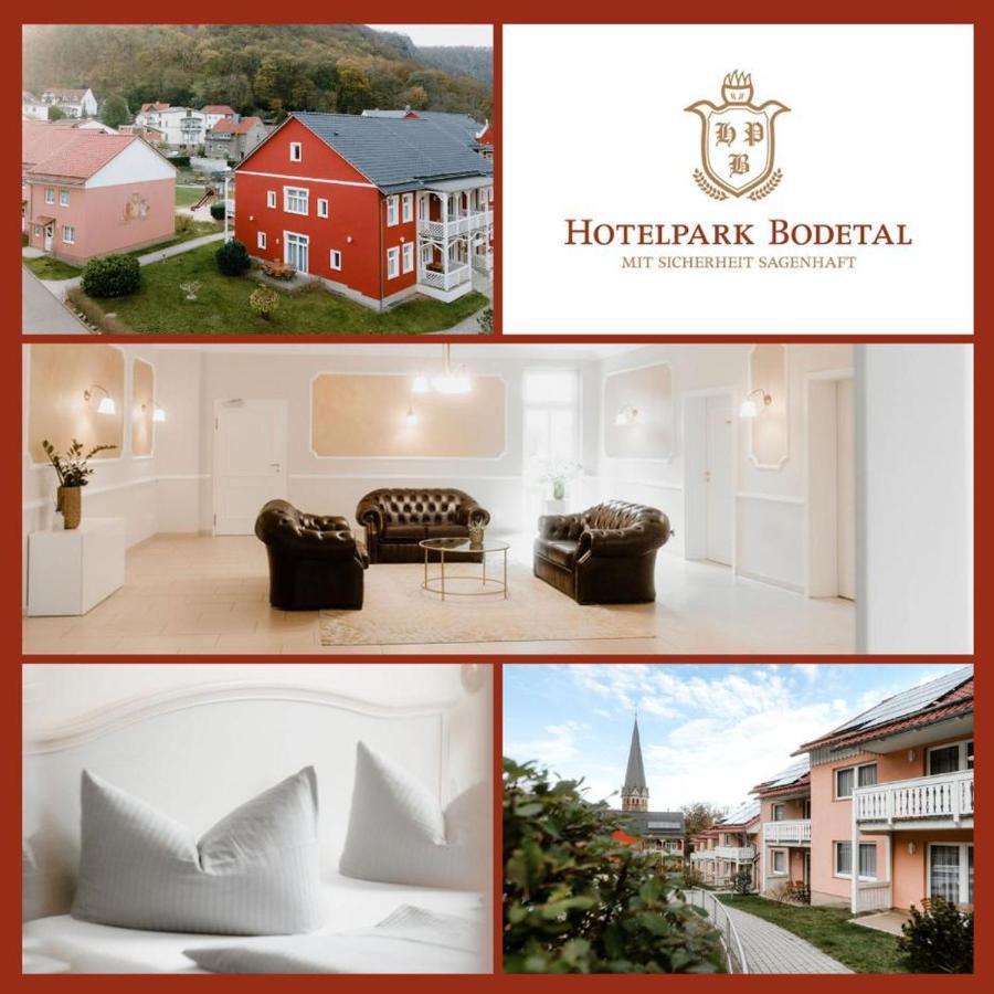 Hotelpark Bodetal Mit Ferienwohnungen 탈레 외부 사진